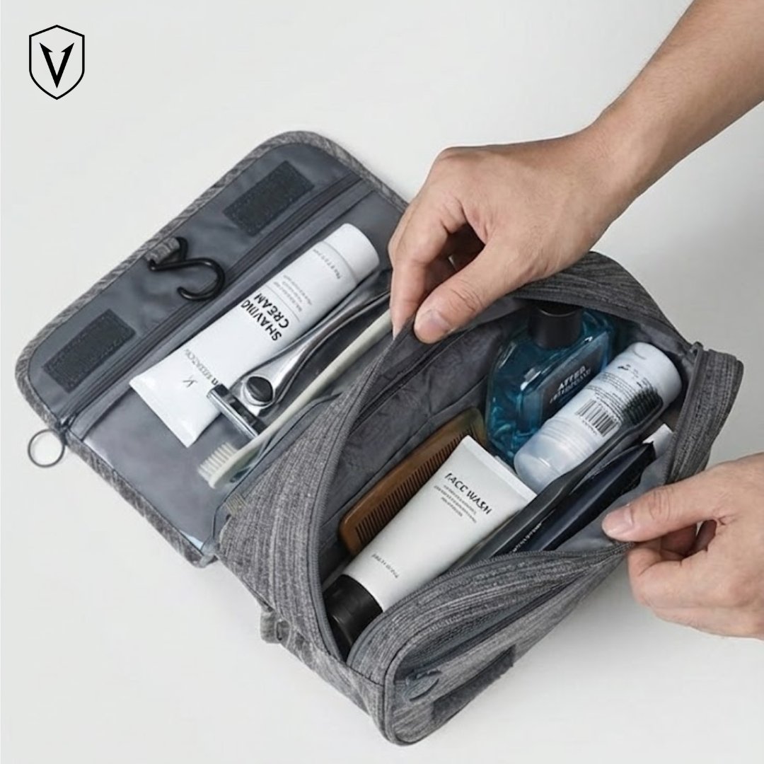 Neceser Colgante Viaje Organizador Impermeable (Tela Oxford Premium) - Imagen 6