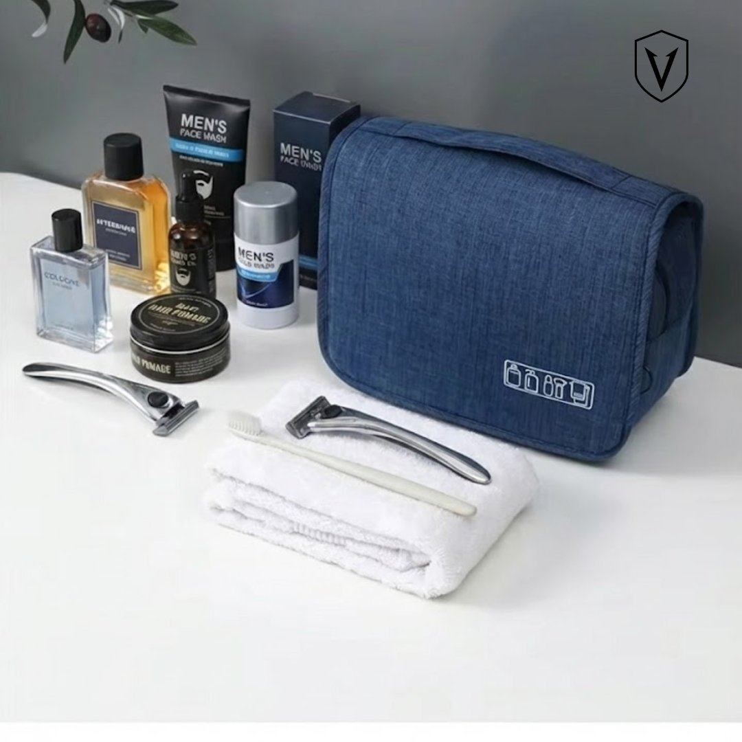 Neceser Colgante Viaje Organizador Impermeable (Tela Oxford Premium) - Imagen 3