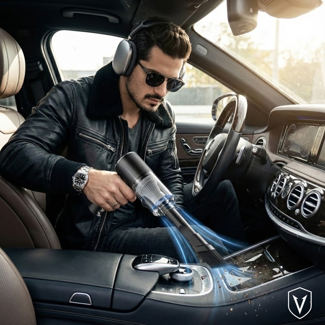 Aspiradora Inalámbrica Portátil 3 en 1 - Succión Potente y Función de Soplado (Seco/Húmedo) - Imagen 2