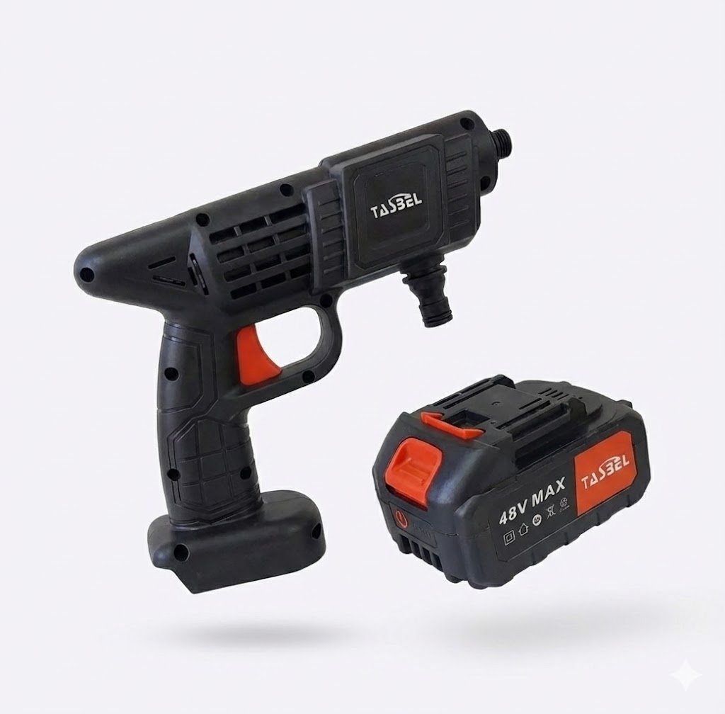 Hidrolavadora Inalámbrica Portátil de Alta Presión (Kit 2 Baterías 98V)