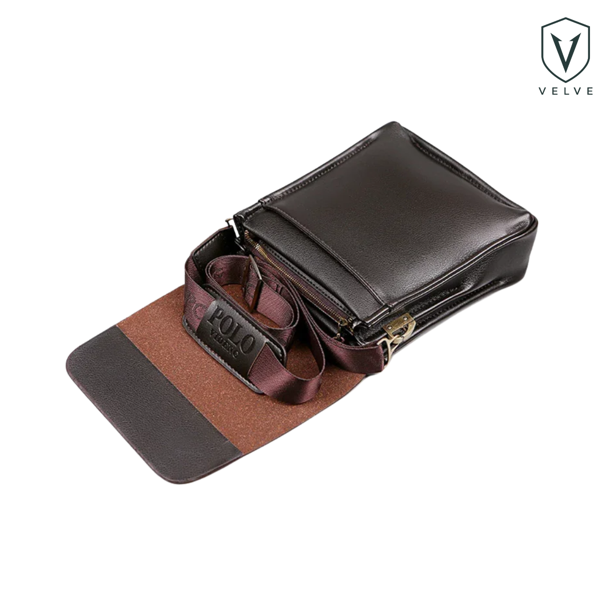 Bandolera Polo Videng para Hombre - Diseño Vertical Ejecutiva - Imagen 2